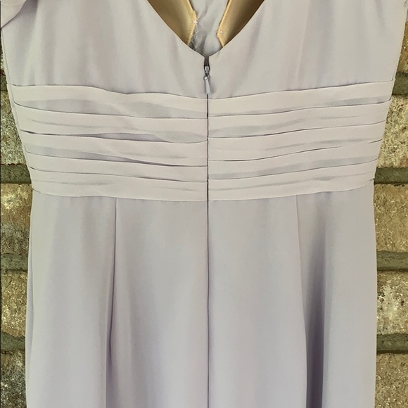 Bill Levkoff periwinkle purple bridesmaids dress - Picture 6 of 8